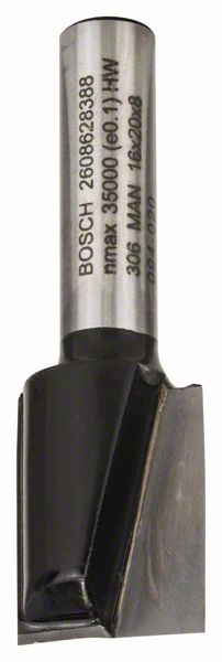 Bosch Nutfräser 8 mm Durchmesser D1 16 mm Länge 20 mm G 51 mm Fräser