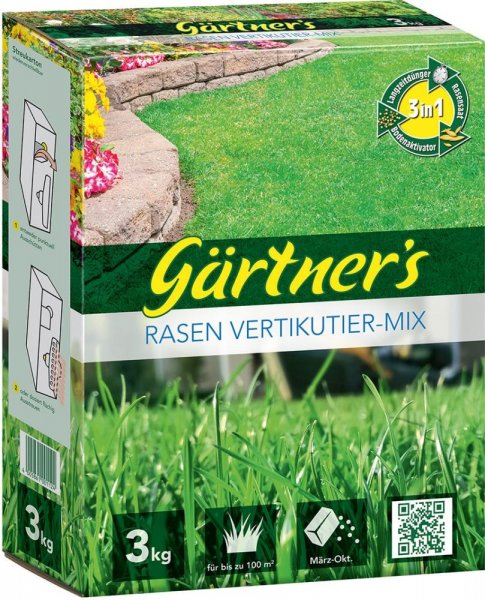 Gärtners Vertikutiermix 3 kg