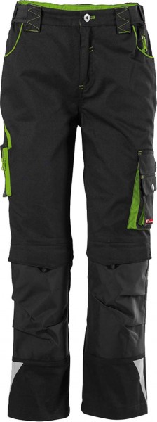 Fortis Bundhose Kids Performance twenty four 24 schwarz/hellgrün