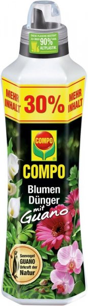 Compo Blumendünger mit Guano 1,3 l