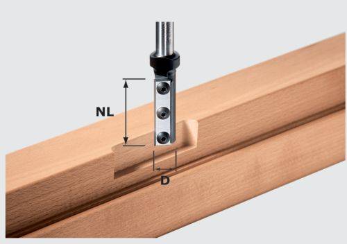 Festool Nutfräser-Wendeplatten HW S12 D16/50 WP 497454