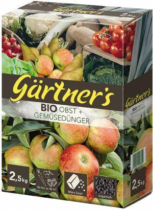 Bio Obst+Gemüsedünger GÄR 2,5 Kg