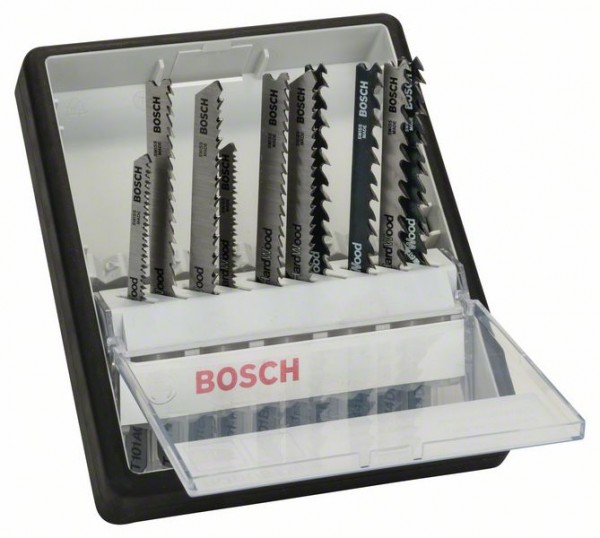 BOSCH STICHSÄGEBLATT-SET ROBUST LINE WOOD EXPERT, T-SCHAFT, 10-TEILIG